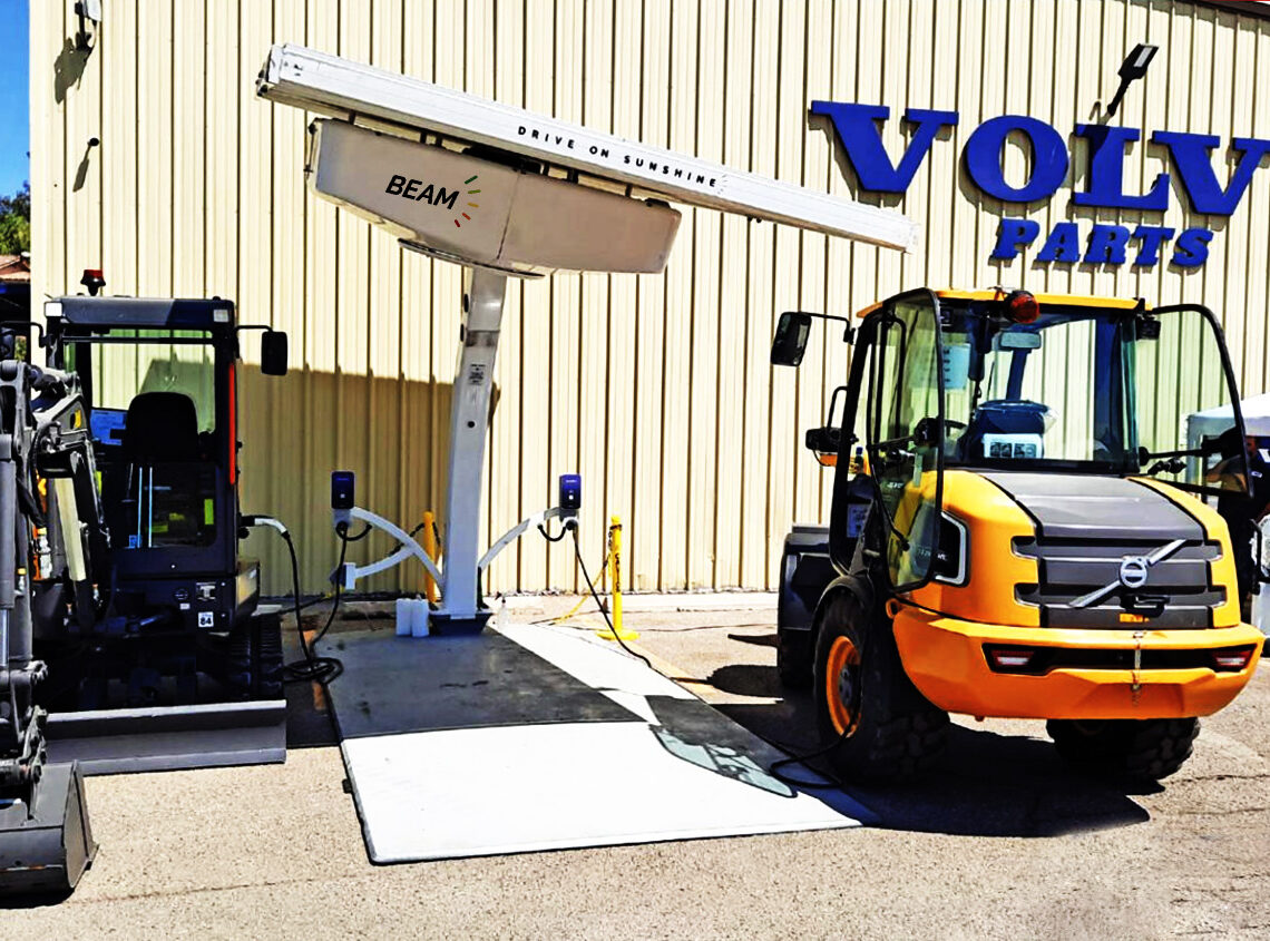 Beam Global-EV ARC 2020-Powering Volvo Plant Machinery