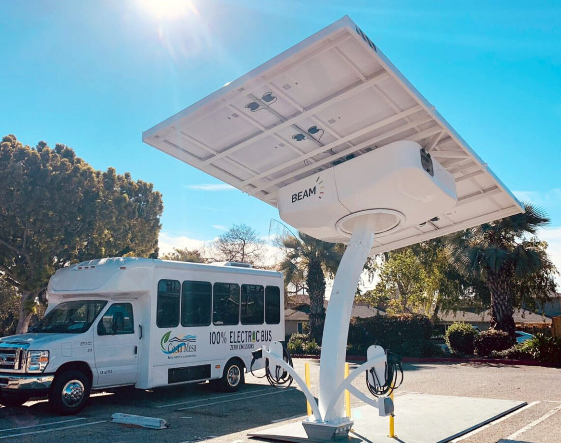 Beam Global Deploys EV ARC™ Sustainable EV Charging for City of Costa Mesa CA