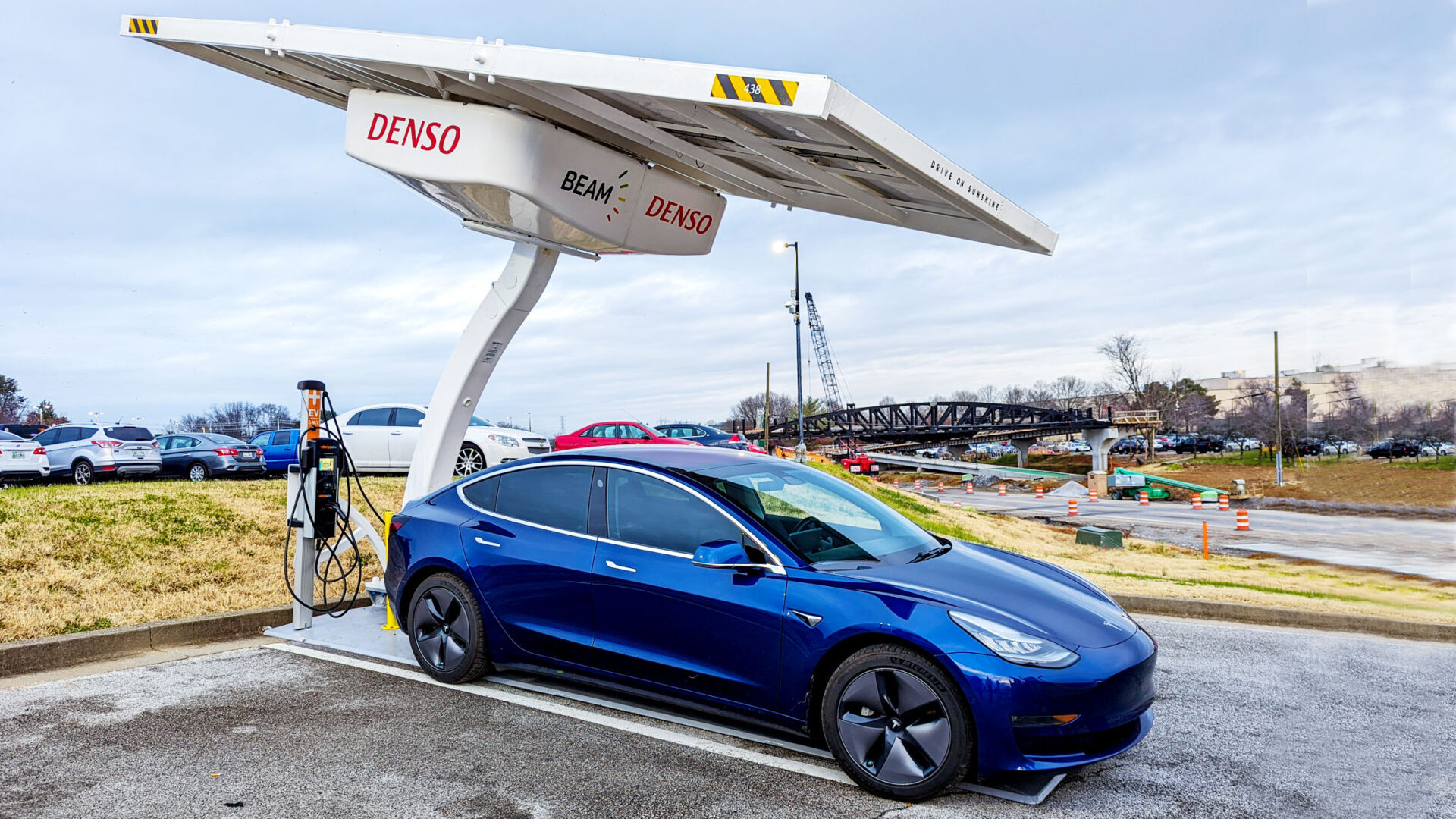 DENSO Deploys Beam Global Sustainable Electric Vehicle Charging Systems