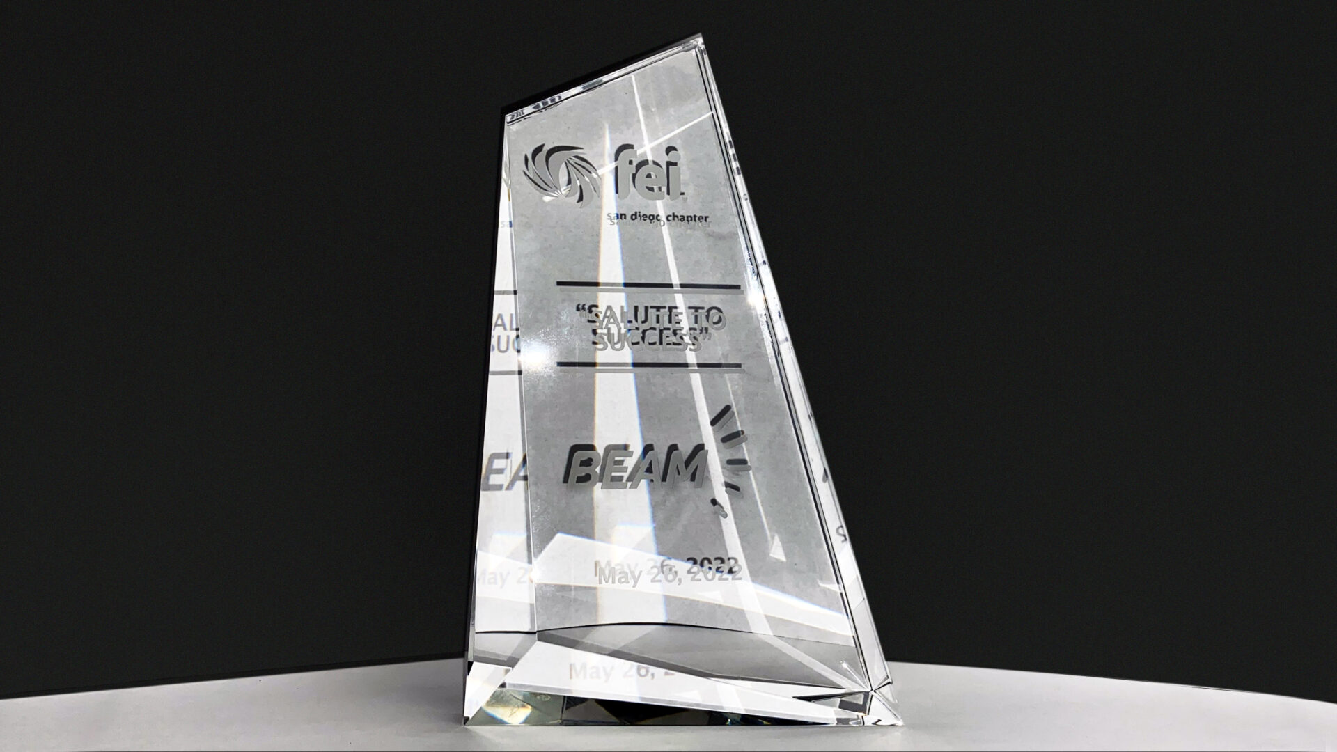 Beam Global FEI Salute To Success Award 1