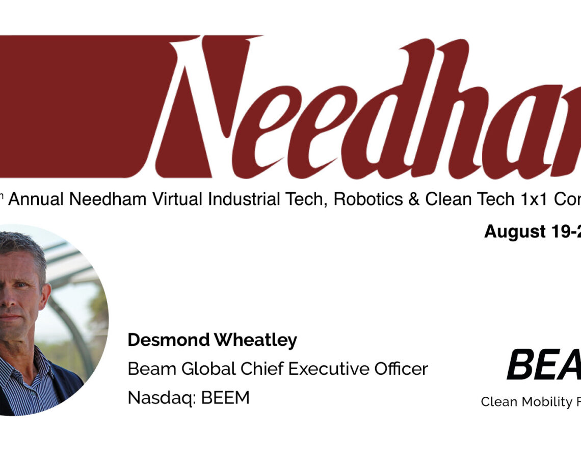 Beam-Global-to-Participate-in-Needham-13th-Virtual Industrial Tech, Robotics & Clean Tech 1x1 Conference