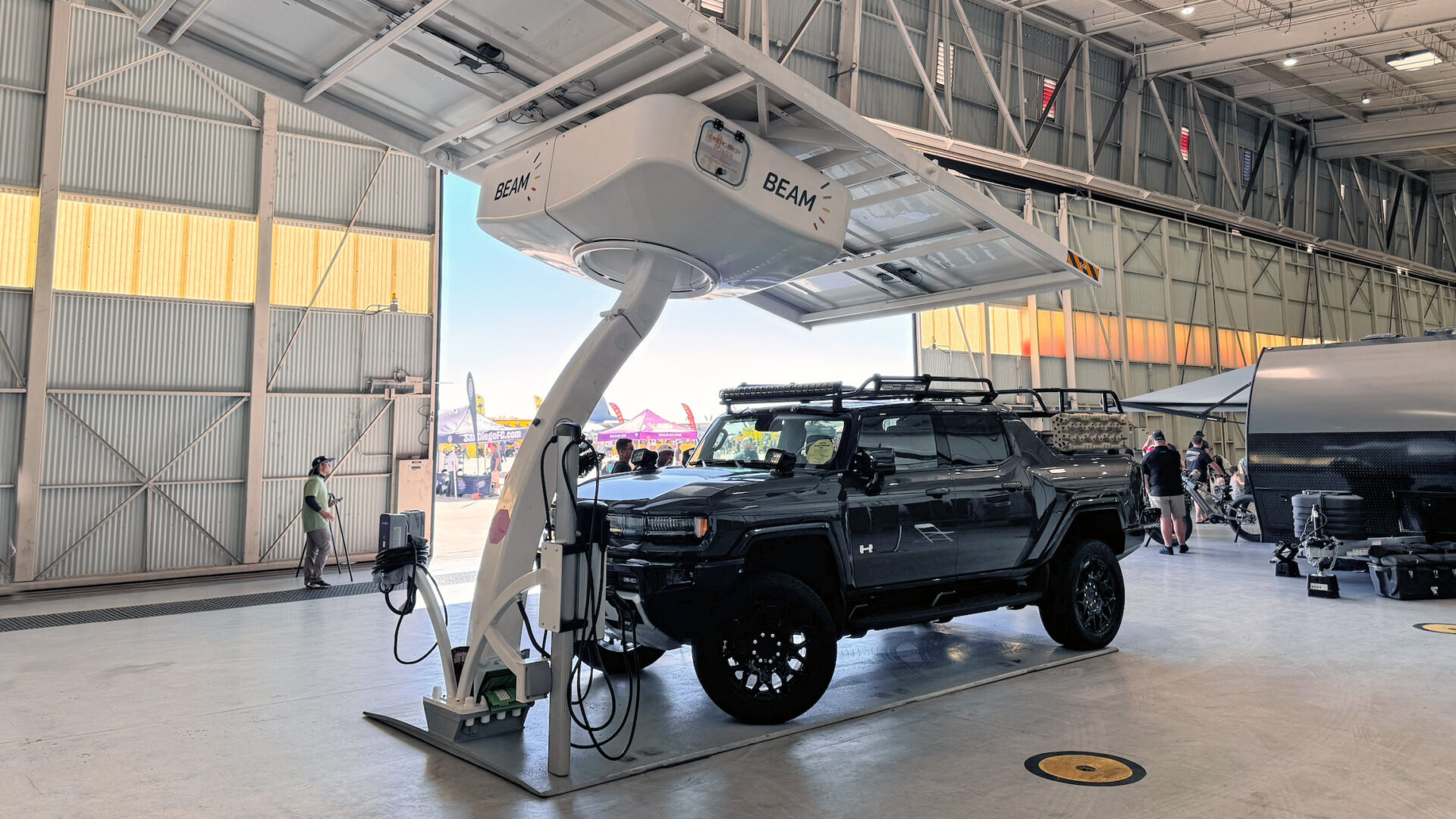 Beam Global-EV ARC-Hummer-Mirimar Air Show 2024